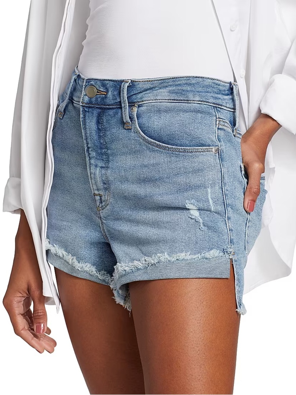 Good American Jean Shorts